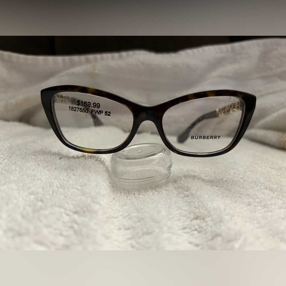 Burberry Women's Tortoise Shell Glasses - Picture 2 of 4